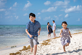 The Kim Family - Cancun Family Photography