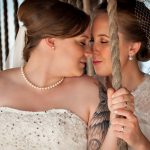 Shari & Catherine’s Lipstick Lesbian Wedding at Bluebay Grand Esmeralda