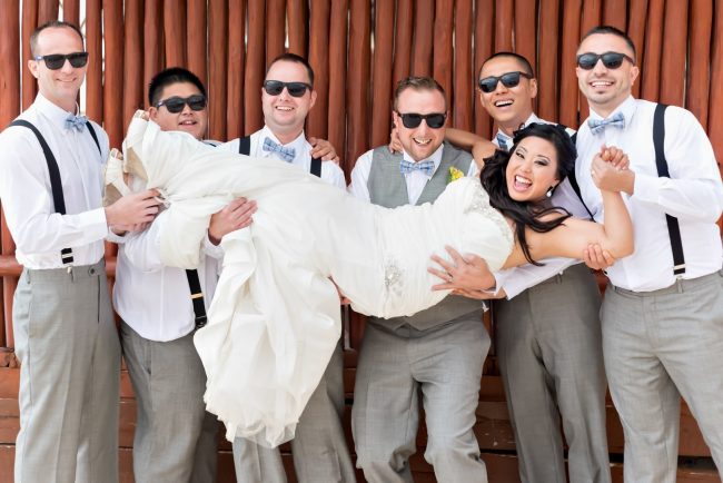 Susan & Mike’s Quirky Rainy Day Wedding at Now Sapphire Riviera Cancun