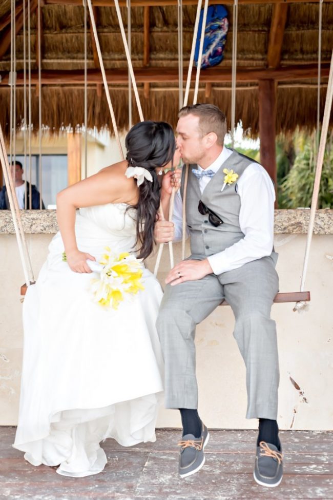 Susan & Mike’s Quirky Rainy Day Wedding at Now Sapphire Riviera Cancun