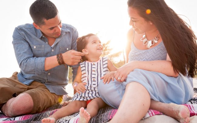 Beach Blankets and Giggles A Plenty with the Campos Family at Playa Punta Esmeralda