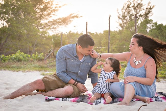 Beach Blankets and Giggles A Plenty with the Campos Family at Playa Punta Esmeralda