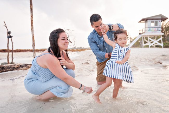 Beach Blankets and Giggles A Plenty with the Campos Family at Playa Punta Esmeralda