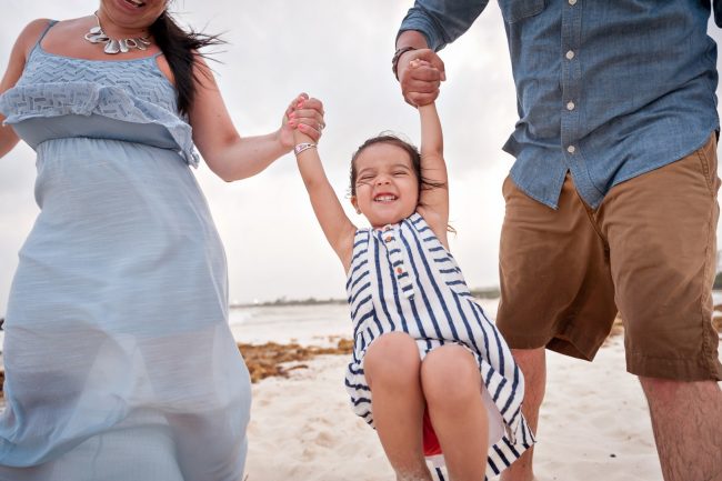 Beach Blankets and Giggles A Plenty with the Campos Family at Playa Punta Esmeralda