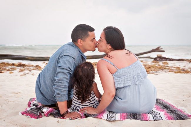 Beach Blankets and Giggles A Plenty with the Campos Family at Playa Punta Esmeralda