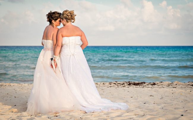 Susan & Joanna’s Scottish-Pagan Inspired Lesbian Ceremony at Grand Sunset Princess