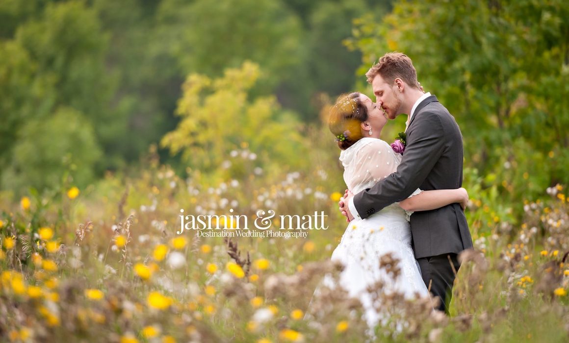 Jenna & Dennis’s rural wedding in the Northern prairies of Kinosota, Manitoba, Canada