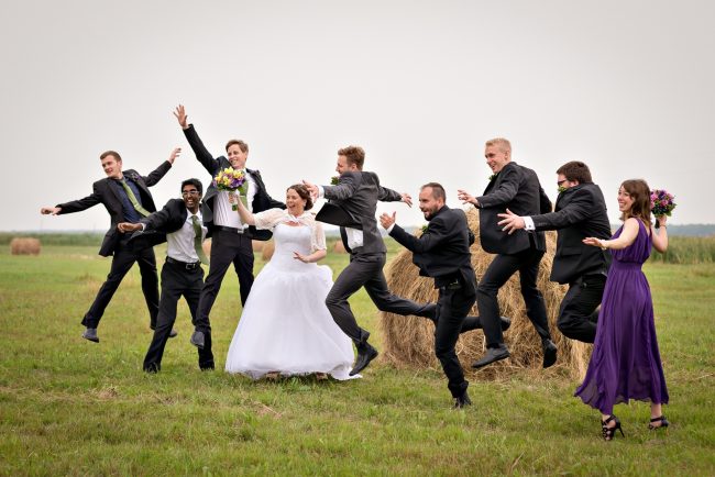 Jenna & Dennis’s rural wedding in the Northern prairies of Kinosota, Manitoba, Canada