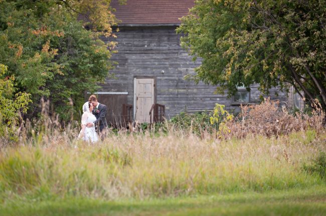 Jenna & Dennis’s rural wedding in the Northern prairies of Kinosota, Manitoba, Canada