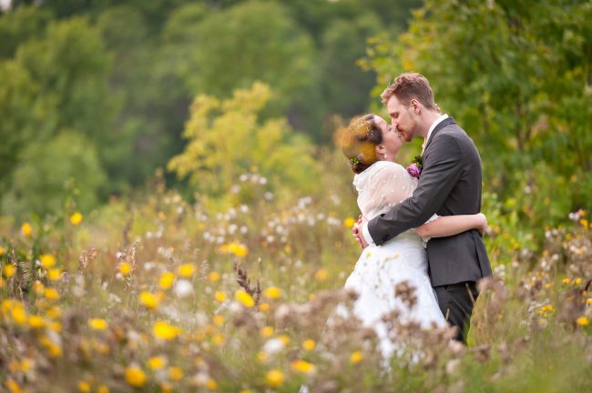 Jenna & Dennis’s rural wedding in the Northern prairies of Kinosota, Manitoba, Canada