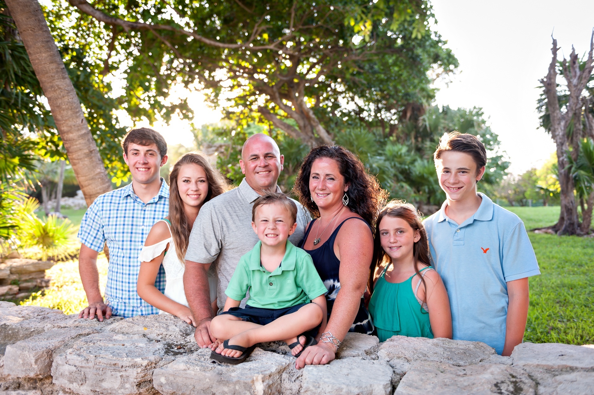 The Cederholms Family Vacation in Playa del Carmen Photo Session