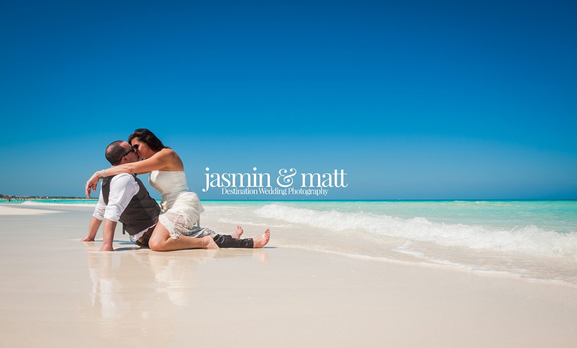 Kayla & Jason's Beach Trash the Dress at Hotel Playa Cayo Santa Maria Cuba