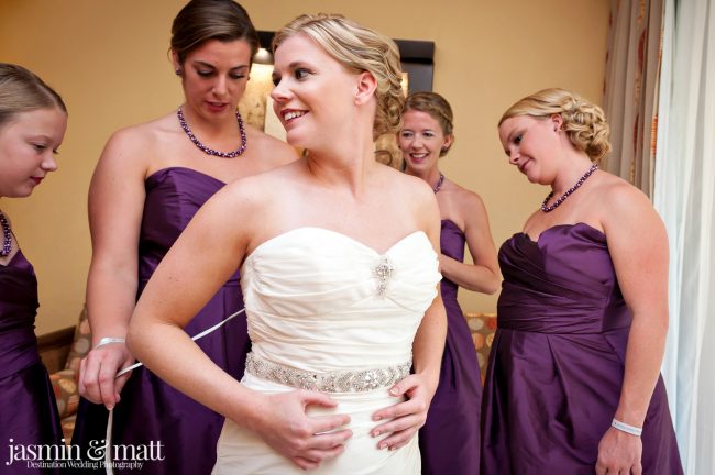 Claire & Brian's Cute Destination Wedding at Barceló Maya Palace