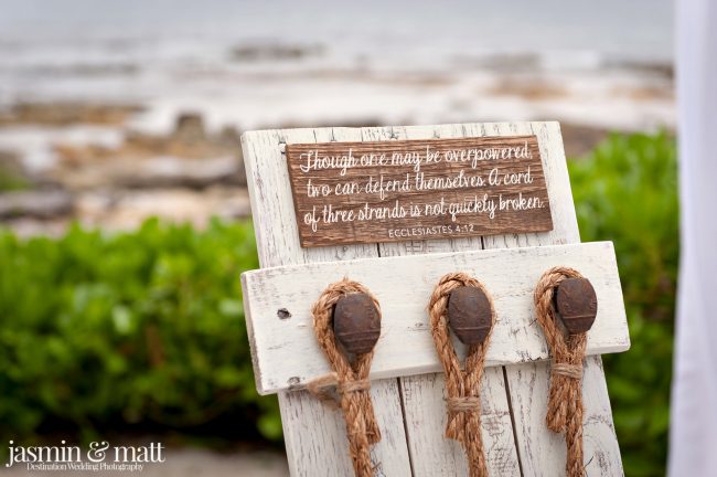 Claire & Brian's Cute Destination Wedding at Barceló Maya Palace