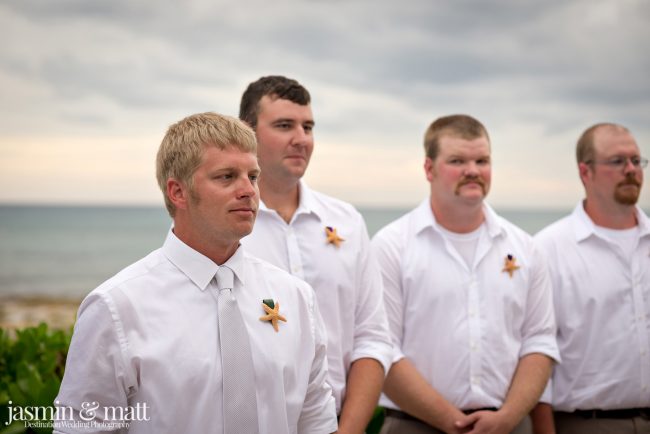 Claire & Brian's Cute Destination Wedding at Barceló Maya Palace