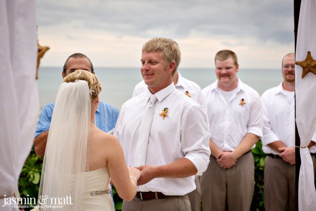 Claire & Brian's Cute Destination Wedding at Barceló Maya Palace