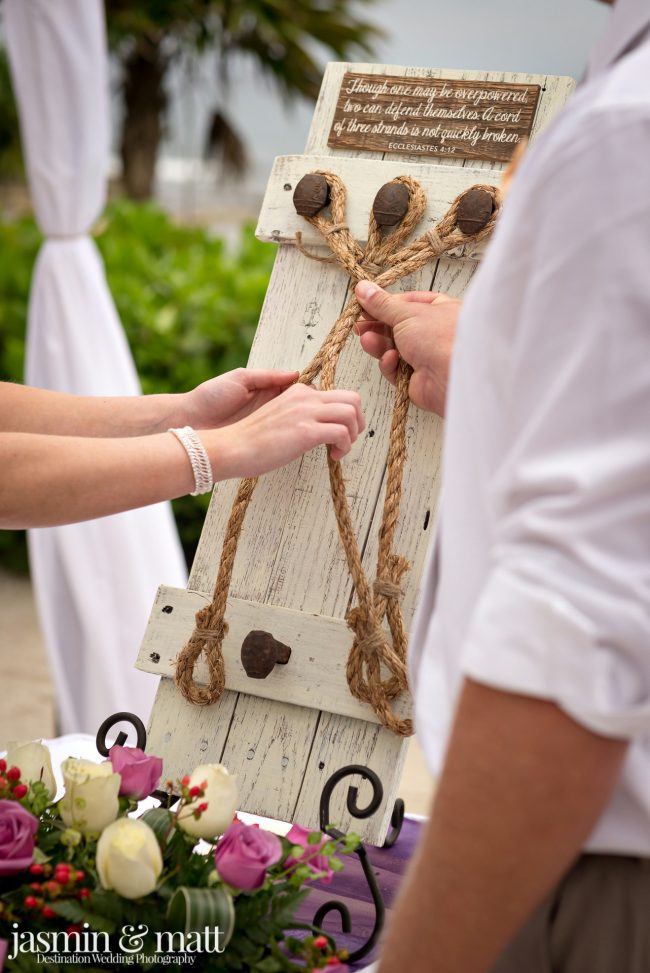 Claire & Brian's Cute Destination Wedding at Barceló Maya Palace