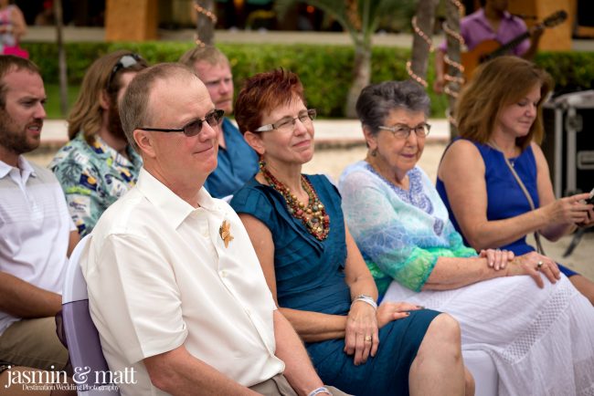 Claire & Brian's Cute Destination Wedding at Barceló Maya Palace