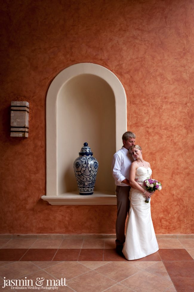 Claire & Brian's Cute Destination Wedding at Barceló Maya Palace