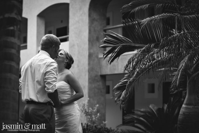 Claire & Brian's Cute Destination Wedding at Barceló Maya Palace
