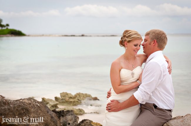 Claire & Brian's Cute Destination Wedding at Barceló Maya Palace