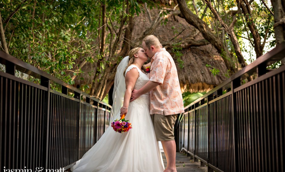 Debbie & Kris's Calm & Close-Knit Destination Wedding at Sandos Caracol Eco Resort