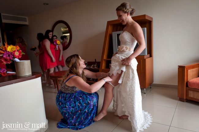 Katelyn & Jason's Overcast yet Fun Destination Wedding at Grand Sirenis Riviera Maya
