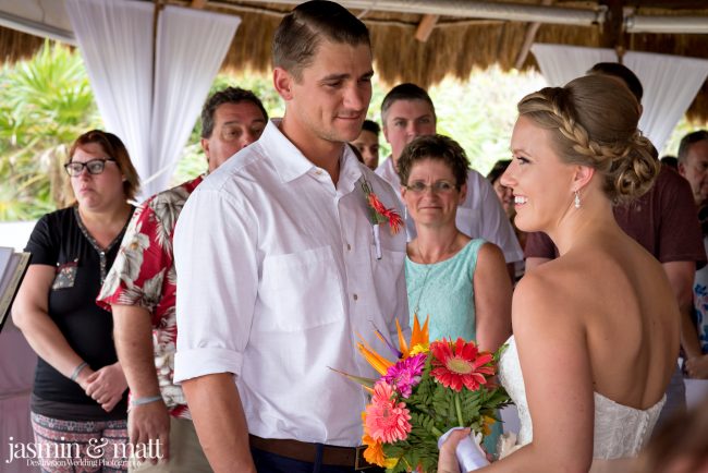 Katelyn & Jason's Overcast yet Fun Destination Wedding at Grand Sirenis Riviera Maya