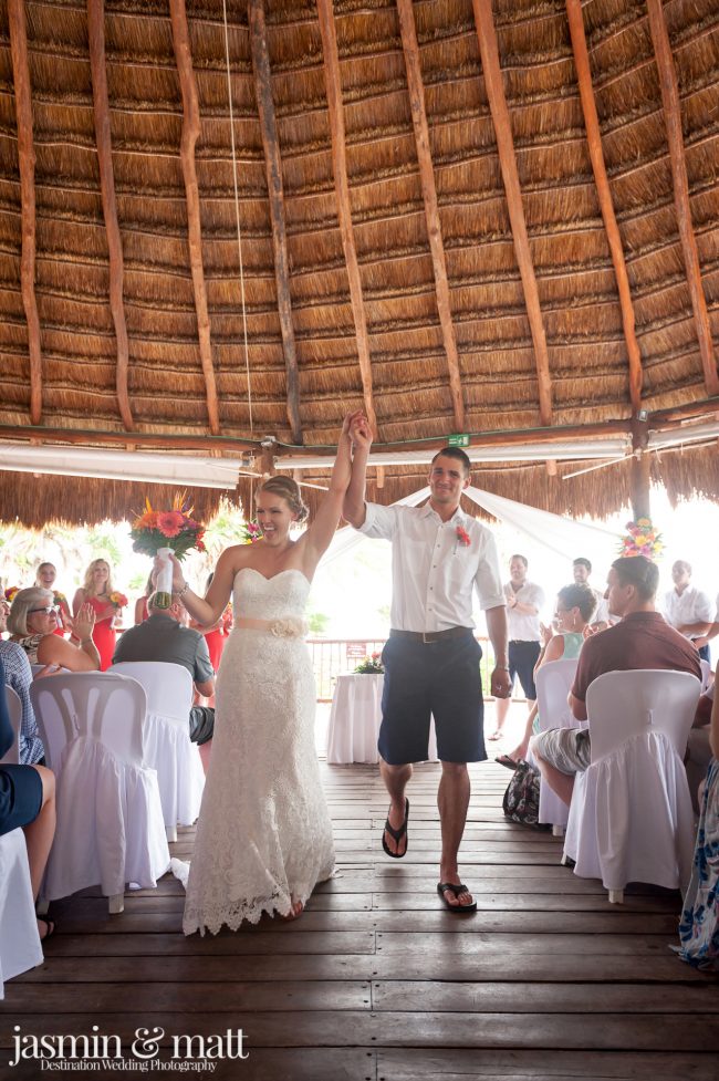 Katelyn & Jason's Overcast yet Fun Destination Wedding at Grand Sirenis Riviera Maya