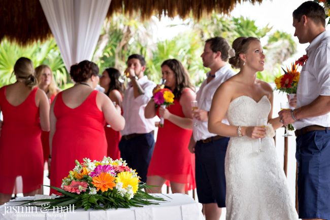 Katelyn & Jason's Overcast yet Fun Destination Wedding at Grand Sirenis Riviera Maya
