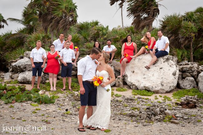 Katelyn & Jason's Overcast yet Fun Destination Wedding at Grand Sirenis Riviera Maya