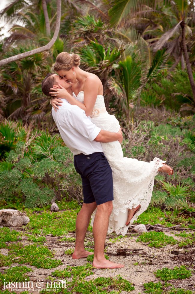 Katelyn & Jason's Overcast yet Fun Destination Wedding at Grand Sirenis Riviera Maya