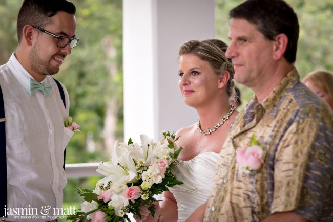 Stephanie & Nico's Canadian-Columbian Wedding at Grand Sunset Princess