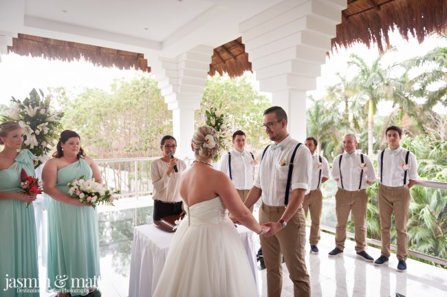 Stephanie & Nico's Canadian-Columbian Wedding at Grand Sunset Princess