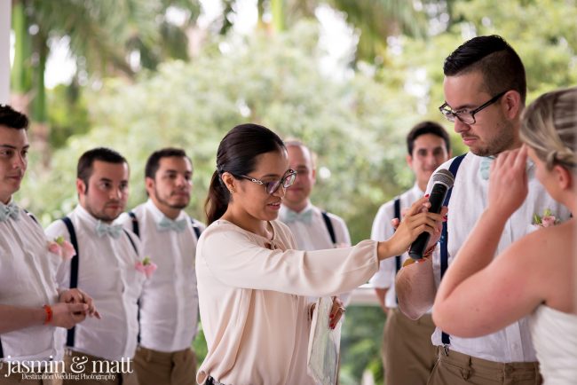 Stephanie & Nico's Canadian-Columbian Wedding at Grand Sunset Princess