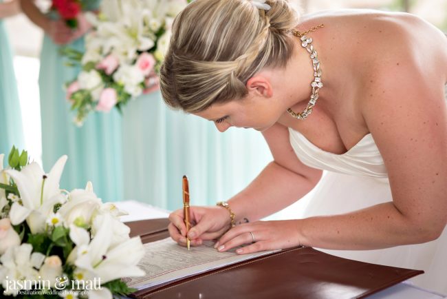 Stephanie & Nico's Canadian-Columbian Wedding at Grand Sunset Princess