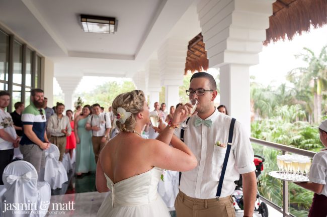 Stephanie & Nico's Canadian-Columbian Wedding at Grand Sunset Princess