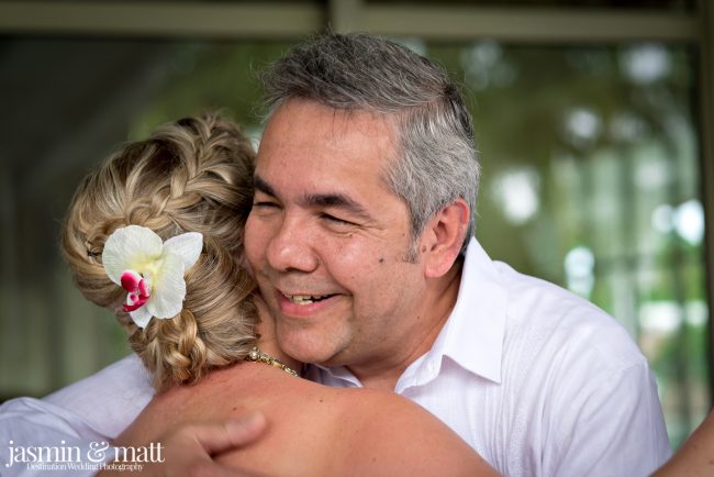 Stephanie & Nico's Canadian-Columbian Wedding at Grand Sunset Princess