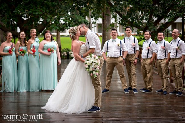 Stephanie & Nico's Canadian-Columbian Wedding at Grand Sunset Princess
