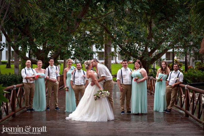 Stephanie & Nico's Canadian-Columbian Wedding at Grand Sunset Princess