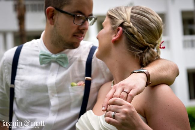 Stephanie & Nico's Canadian-Columbian Wedding at Grand Sunset Princess