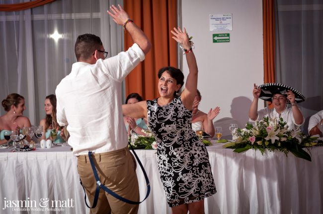 Stephanie & Nico's Canadian-Columbian Wedding at Grand Sunset Princess