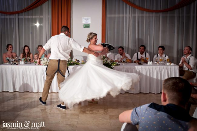 Stephanie & Nico's Canadian-Columbian Wedding at Grand Sunset Princess