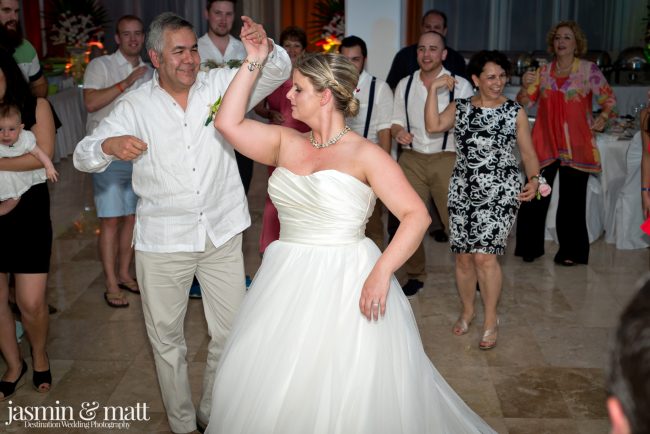 Stephanie & Nico's Canadian-Columbian Wedding at Grand Sunset Princess