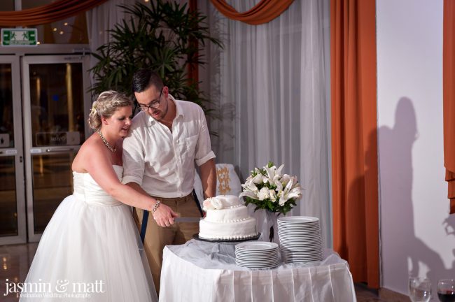 Stephanie & Nico's Canadian-Columbian Wedding at Grand Sunset Princess