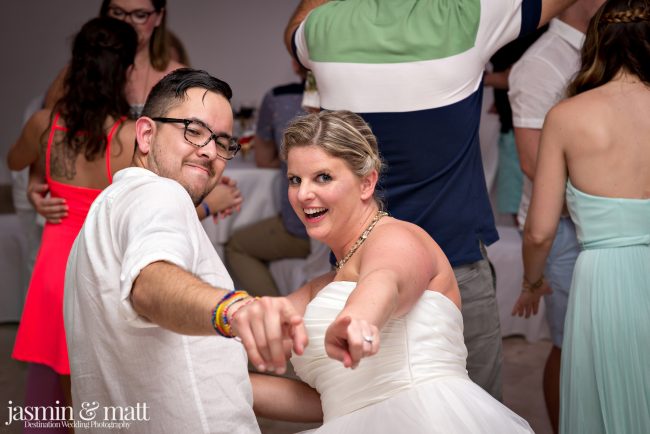 Stephanie & Nico's Canadian-Columbian Wedding at Grand Sunset Princess