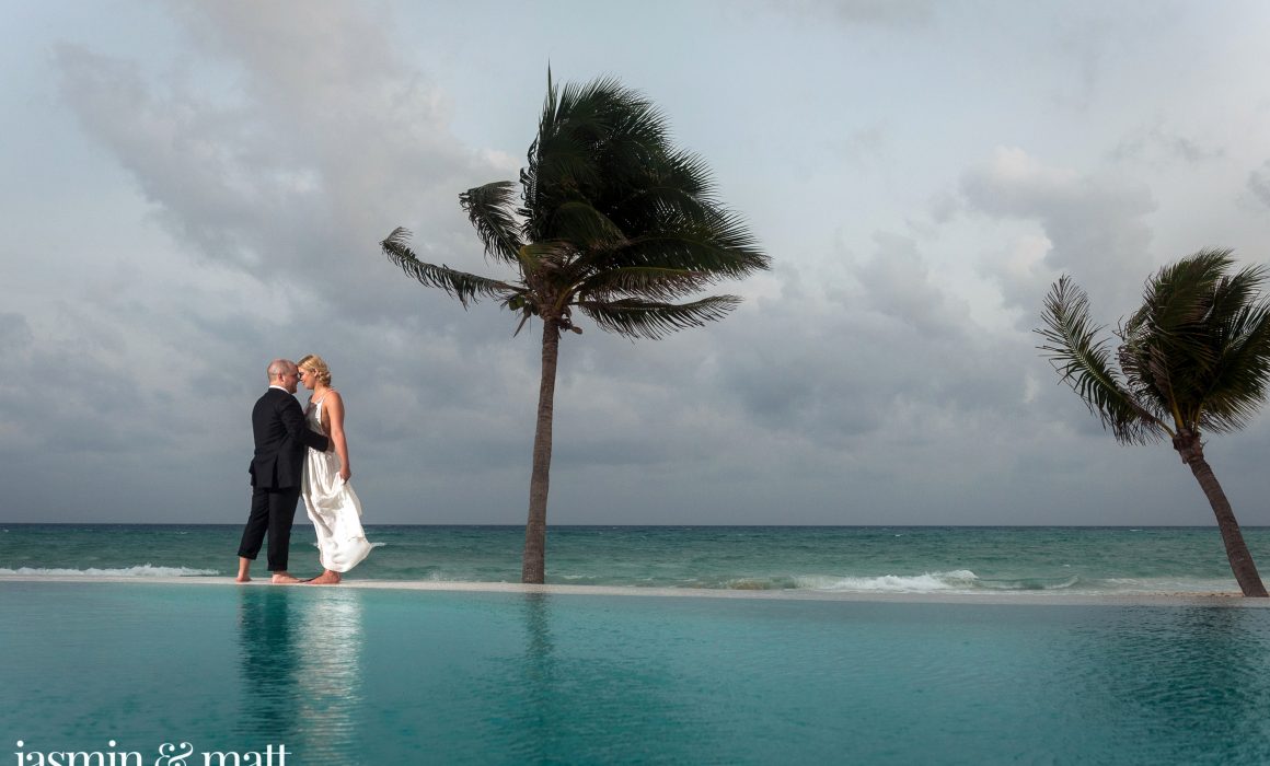 Jessica & Brennan's Sexy Bohemian Destination Wedding at Mahekal Beach Resort in Playa del Carmen