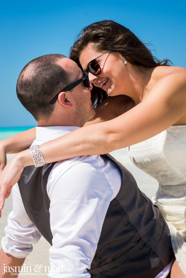 Kayla & Jason's Beach Trash the Dress at Hotel Playa Cayo Santa Maria Cuba