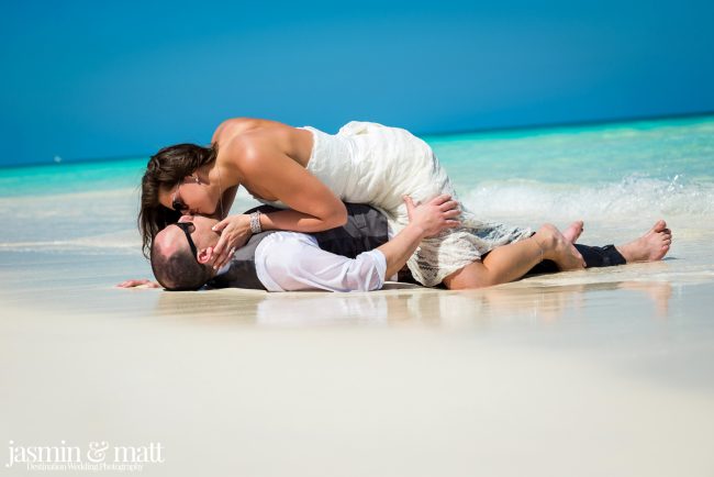 Kayla & Jason's Beach Trash the Dress at Hotel Playa Cayo Santa Maria Cuba