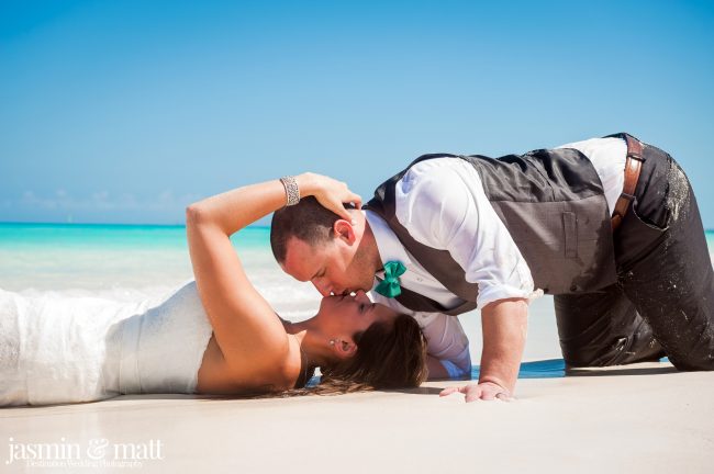 Kayla & Jason's Beach Trash the Dress at Hotel Playa Cayo Santa Maria Cuba